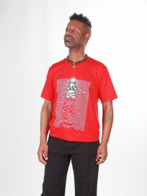 Tee-shirt Waves division rouge
