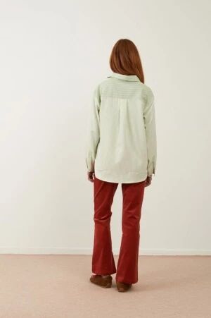 TOP BOYISH RAYURES VERTES