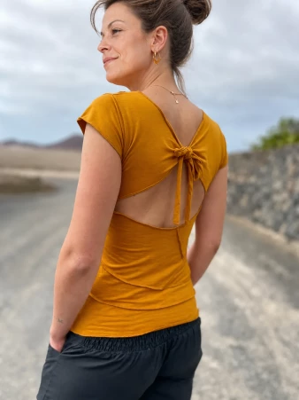 Top Kayli  Jaune