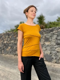 Top Kayli  Jaune