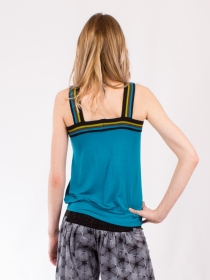 Top Lila Bleu Pétrole