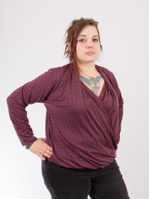 Top Pahal Dandy dots Rouge