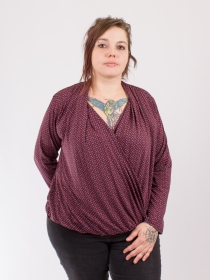 Top Pahal Dandy dots Rouge