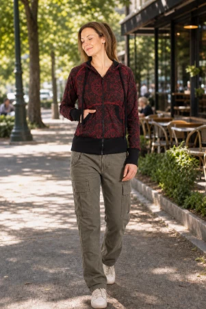 Urban Zipper Rouge