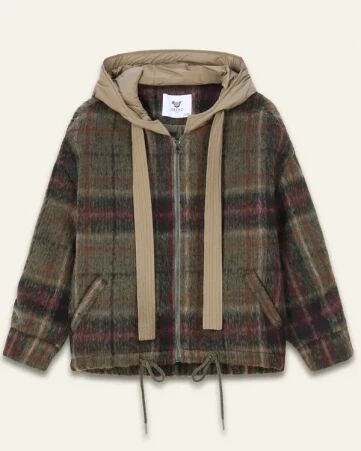 Veste Lester � carreaux verte