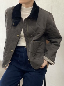 Veste matelass&eacute;e kaki