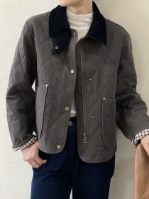 Veste matelass&eacute;e kaki