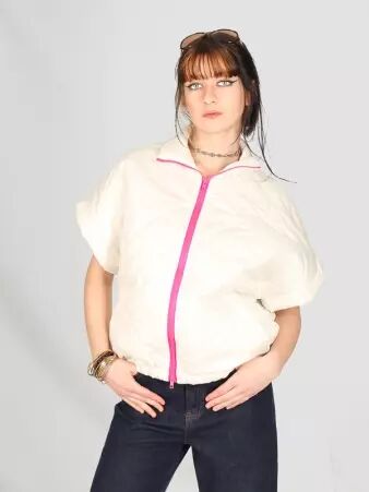  Veste matelass�e sans manche Blanc
