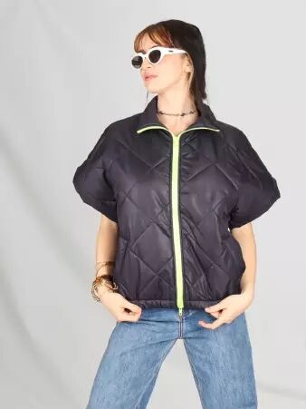 Veste matelass�e sans manche Navy