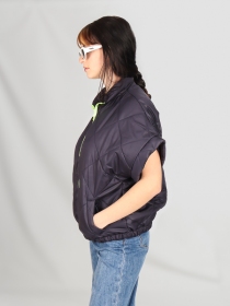 Veste matelass&eacute;e sans manche Navy