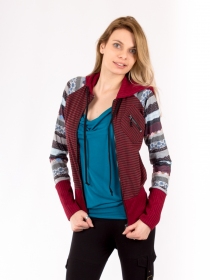 Veste Ninia Bordeaux