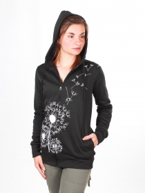 Veste Urban Zipper black dandelion