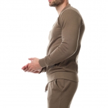 Veste zippée DESATA Kaki